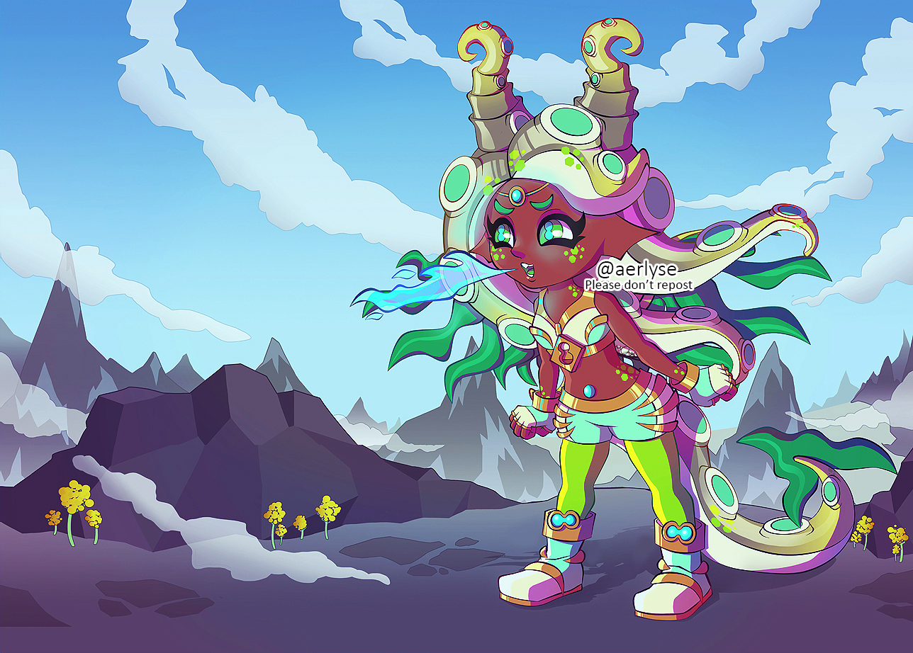 Marina Dragon (Fantasy vs SciFi Splatfest)