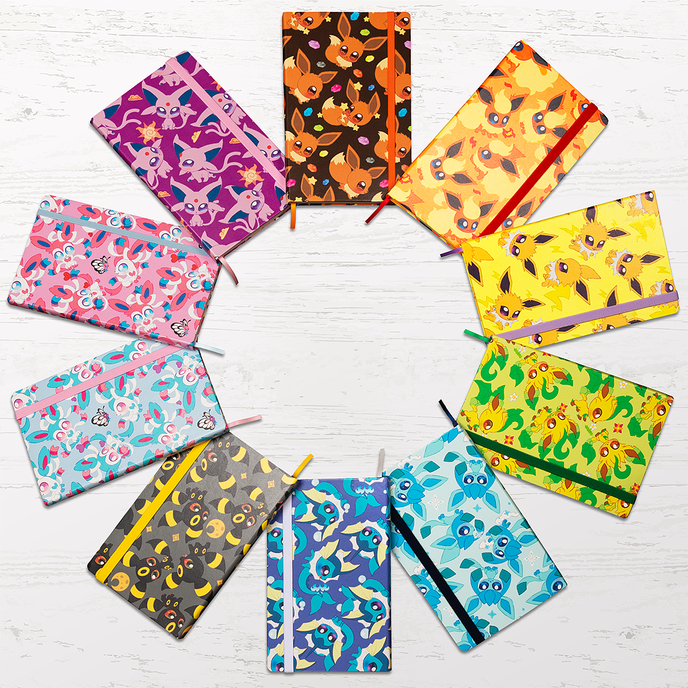 Eeveelution Notebooks