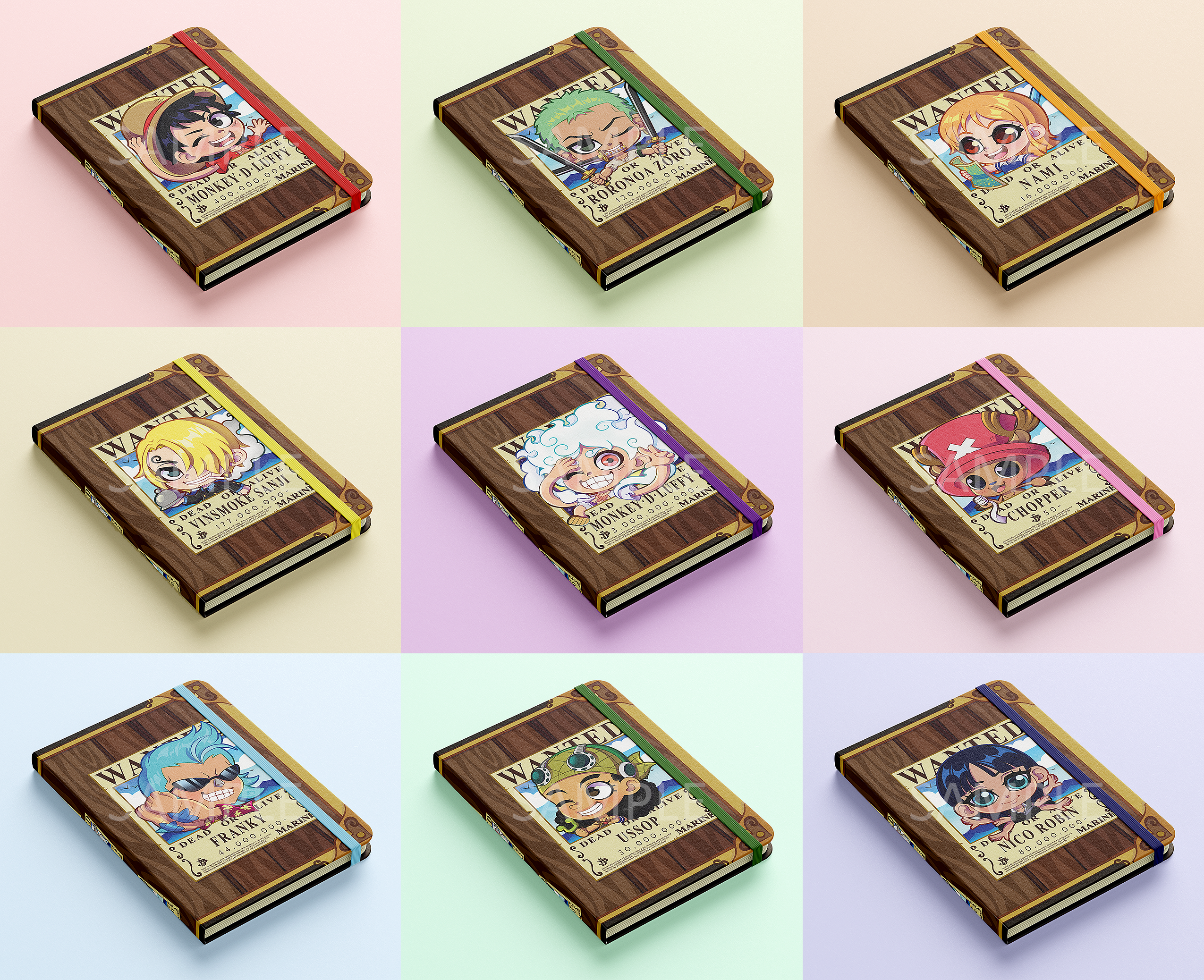 One Piece Notebooks