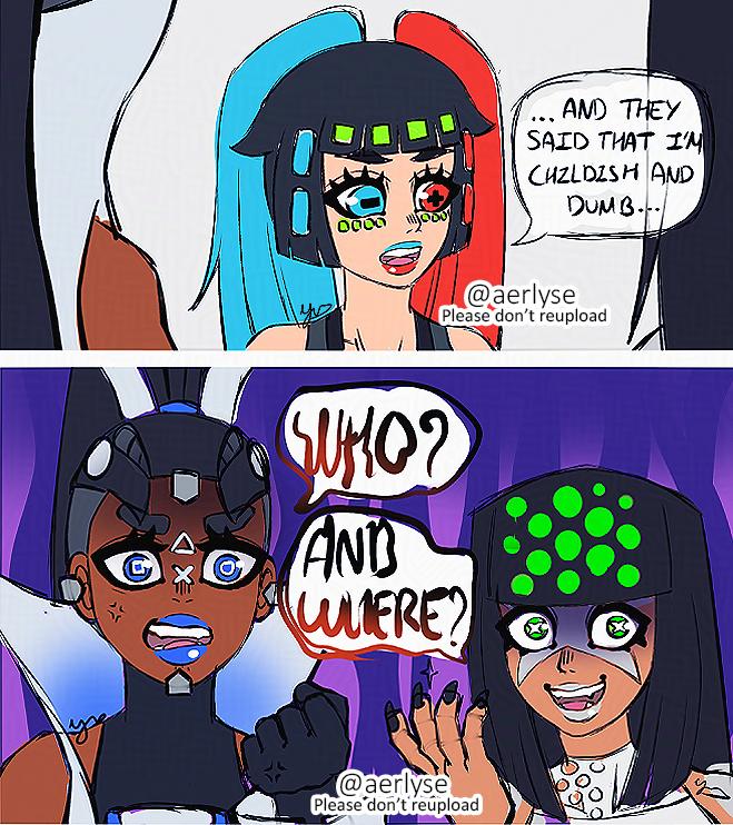 Comic Doodle Console Gijinkas